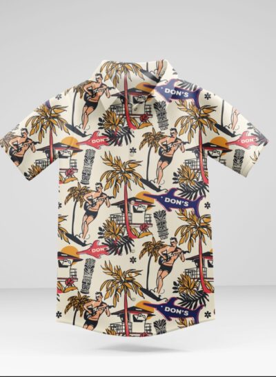 Don's Hawaiian Shirt - Tan