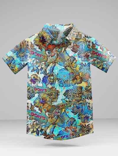 Don's Hawaiian Shirt - Blue